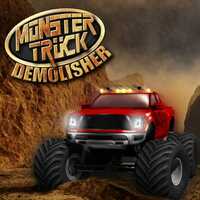 Monster Truck Demolisher,		Monster Truck Demolisher is a Racing game. You can play Monster Truck Demolisher in your browser for free. Monster Truck Demolisher is a fast-paced truck racing game. Use your skills to drive a monster truck over different tracks and explode some vehicles on the way. Much Fun! 				