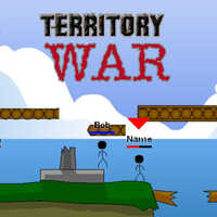 Territory War,Control your little black to combat it, goal is to kill all the enemy team!^ _ ^ Choose the third button Custom Battle option double play against. 